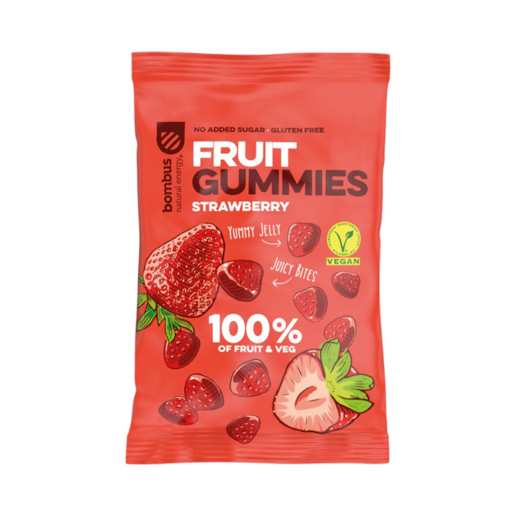 Bombus fruit gummies epres gyümölcscukorkák 35 g