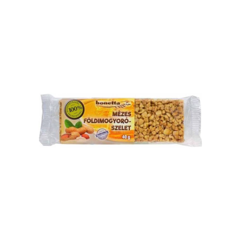 Plátek s medem a arašídy Bonetta 40 g