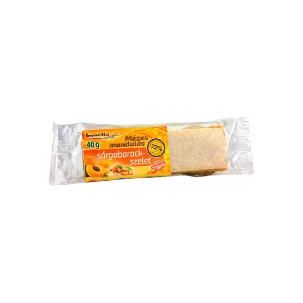 Felie de caise cu migdale și miere Bonetta, 40 g