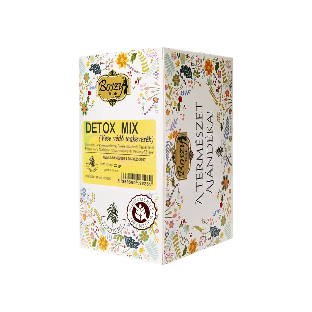 Herbata oczyszczająca Boszy Detox Mix ochrona nerek 20x1g 20 g