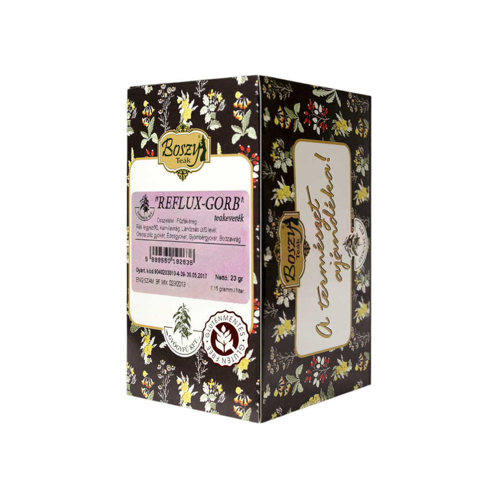 Čajová směs Boszy pro gastroezofageální reflux, sáčky, 20×1,15, 23 g