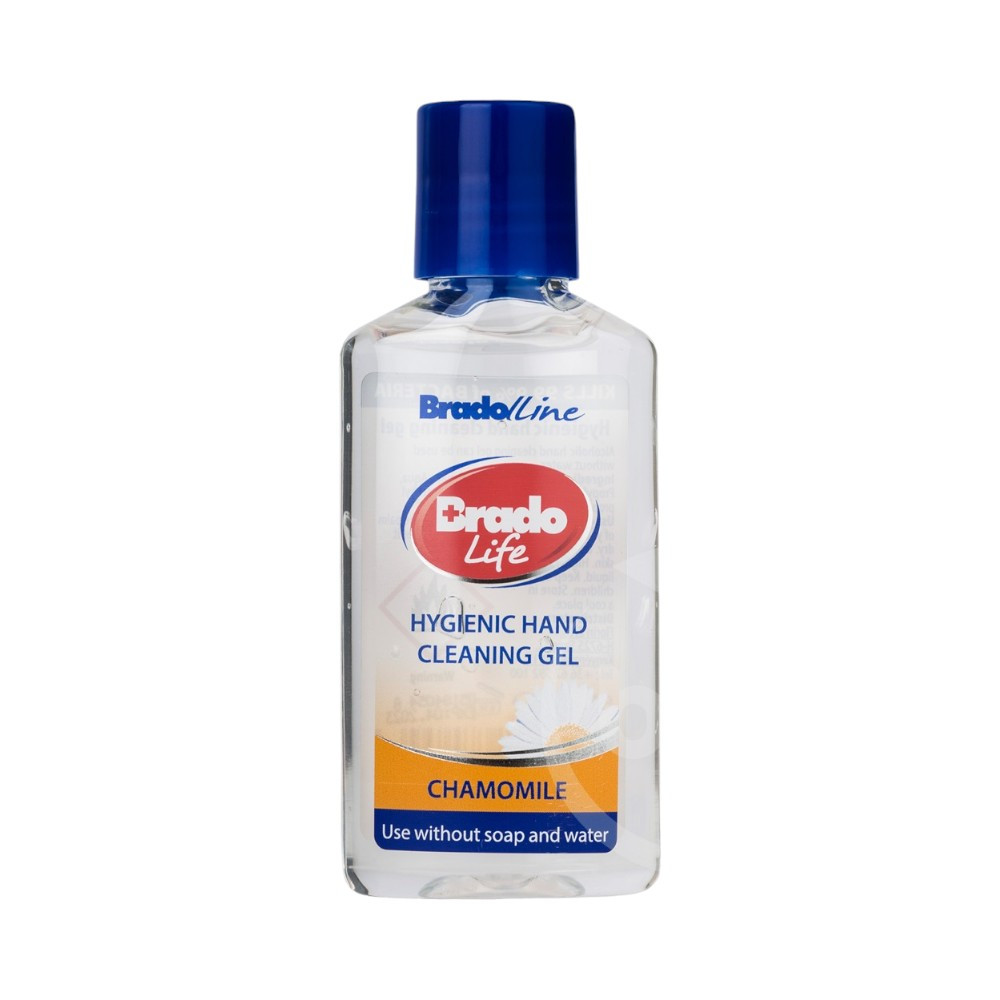 Bradolife kézfertőtlenítő gél kamilla 50 ml