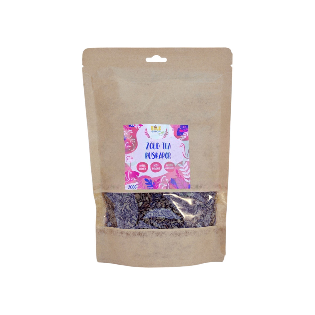 BULKSHOP ZÖLD TEA, PUSKAPOR 200G