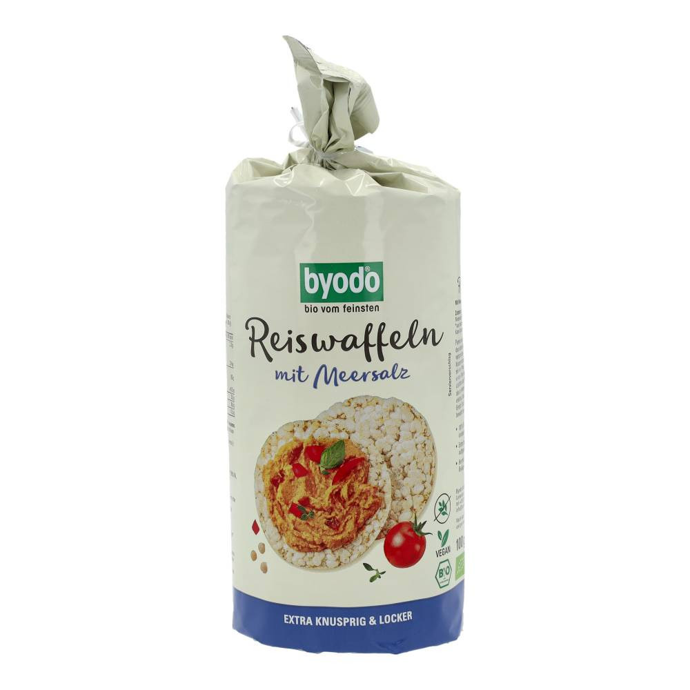 Byodo bio gluténmentes rizsszelet tengeri sóval 100 g
