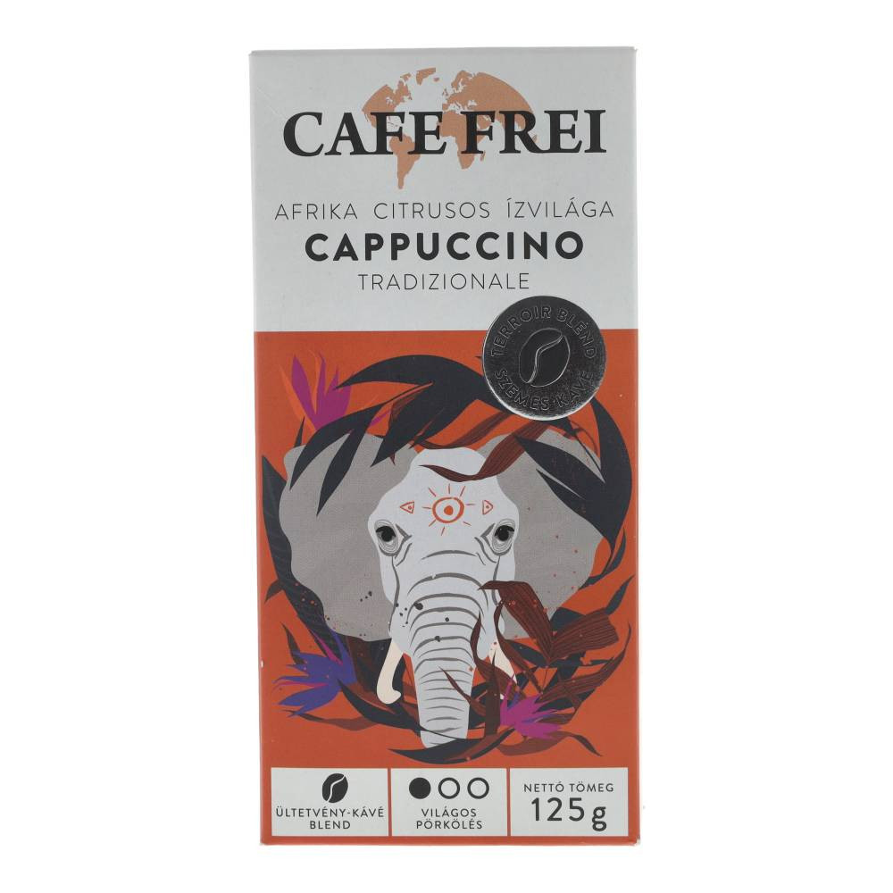 CAFE FREI AFRIKA CAPPUCCINO TRAD.SZ.KÁVÉ 125 g