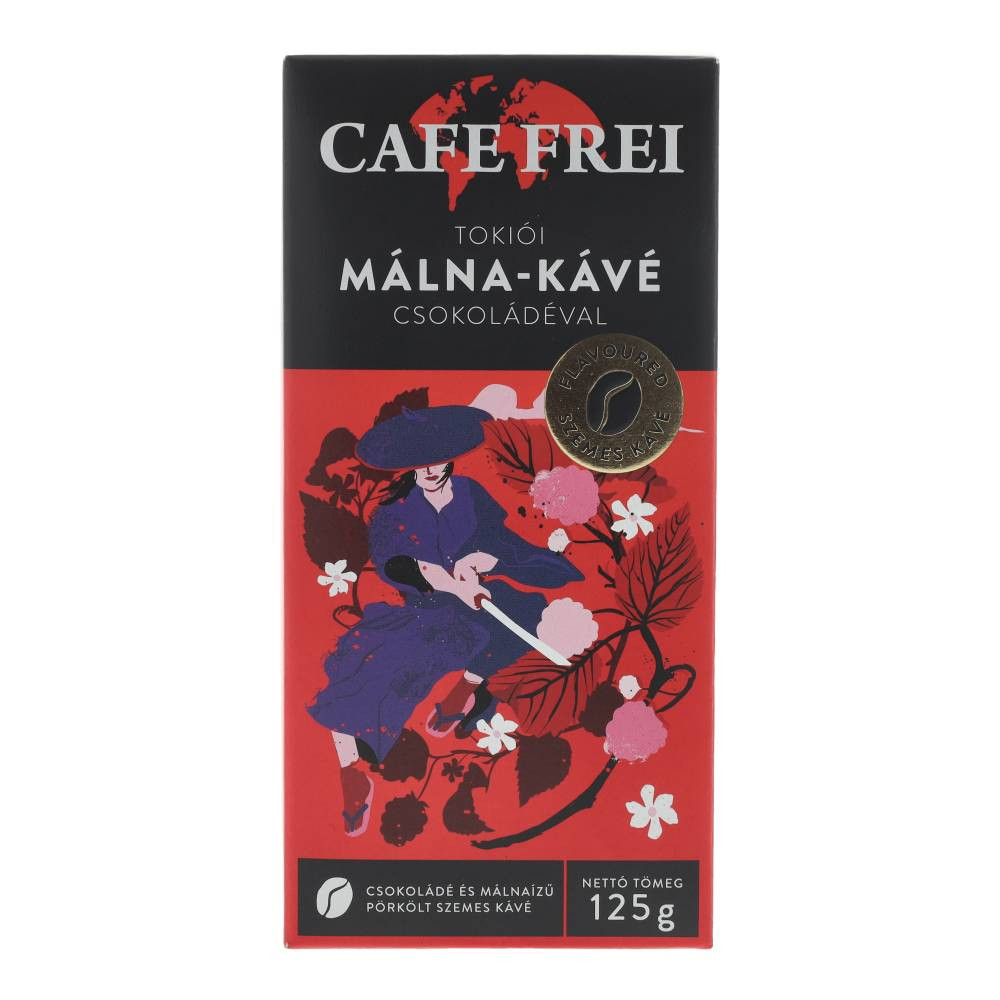 Cafe Frei Tokyo Chocolate Raspberry Whole Bean Coffee 125 g
