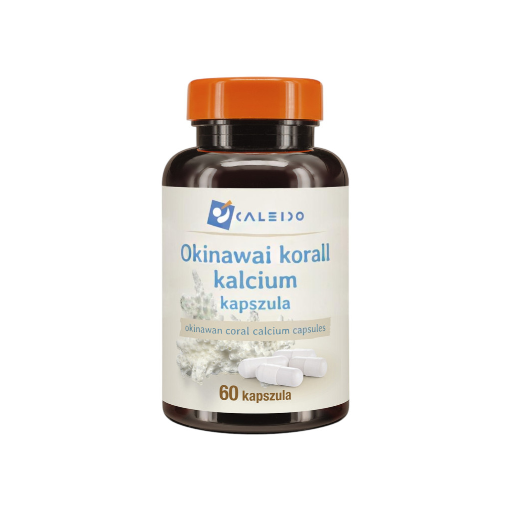 Kalciová kapsle z korálů z Okinawy Caleido 60 ks
