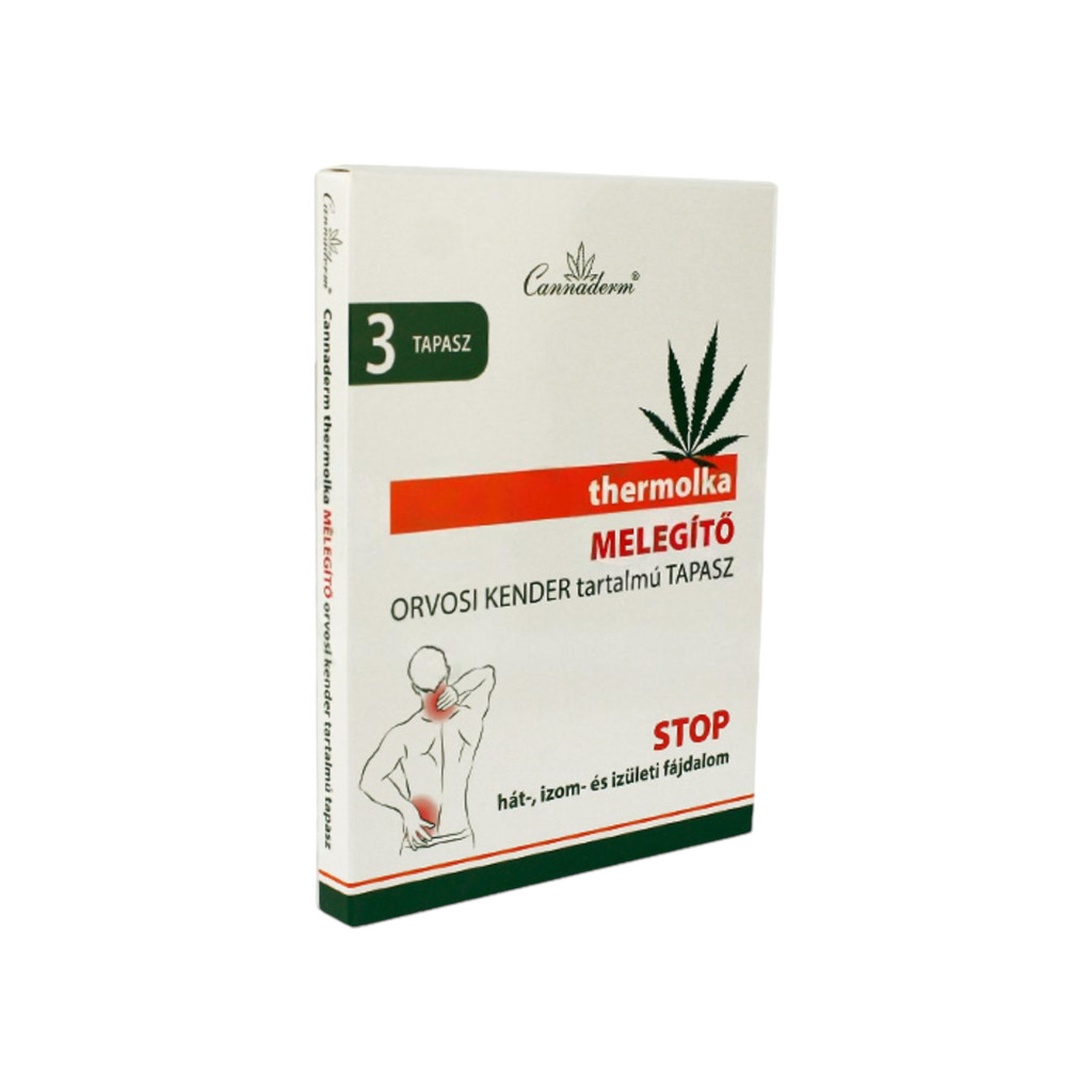 Cannaderm termoplastru încălzitor 3 bucăți