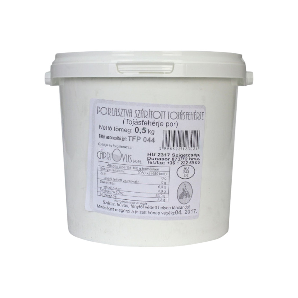 Sproszkowane białko z jajek Capriovus, 500 g
