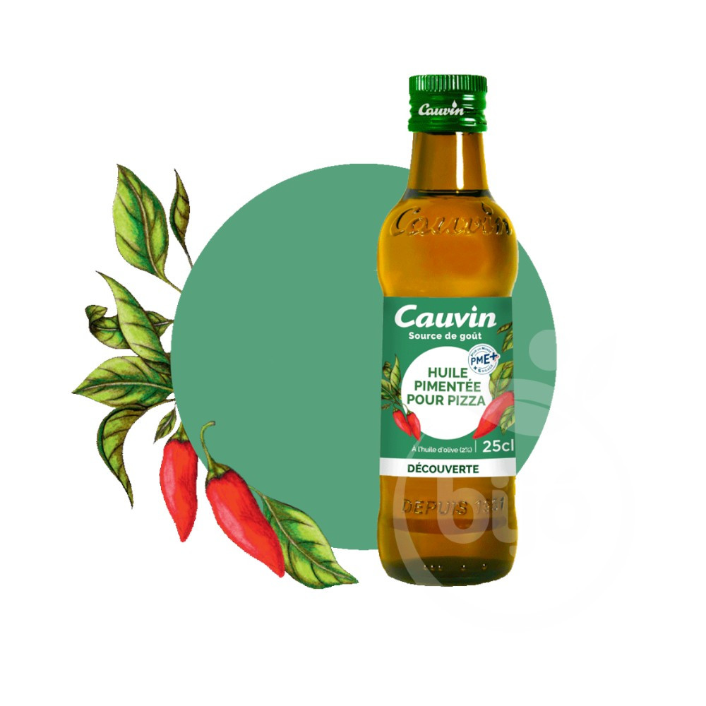 CAUVIN FŰSZERES PIZZAOLAJ 250ML