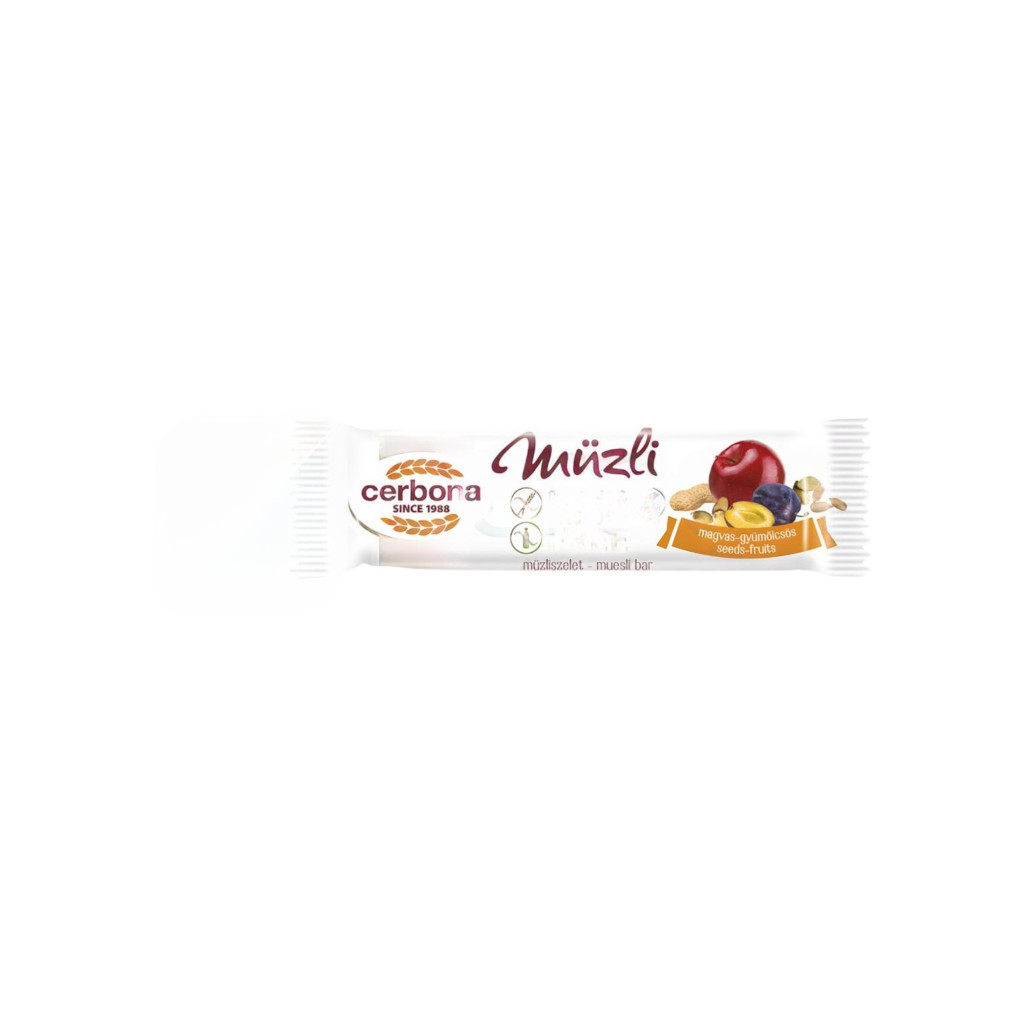 Cerbona Scheibe glutenfrei mit Kernen und Früchten 35 g