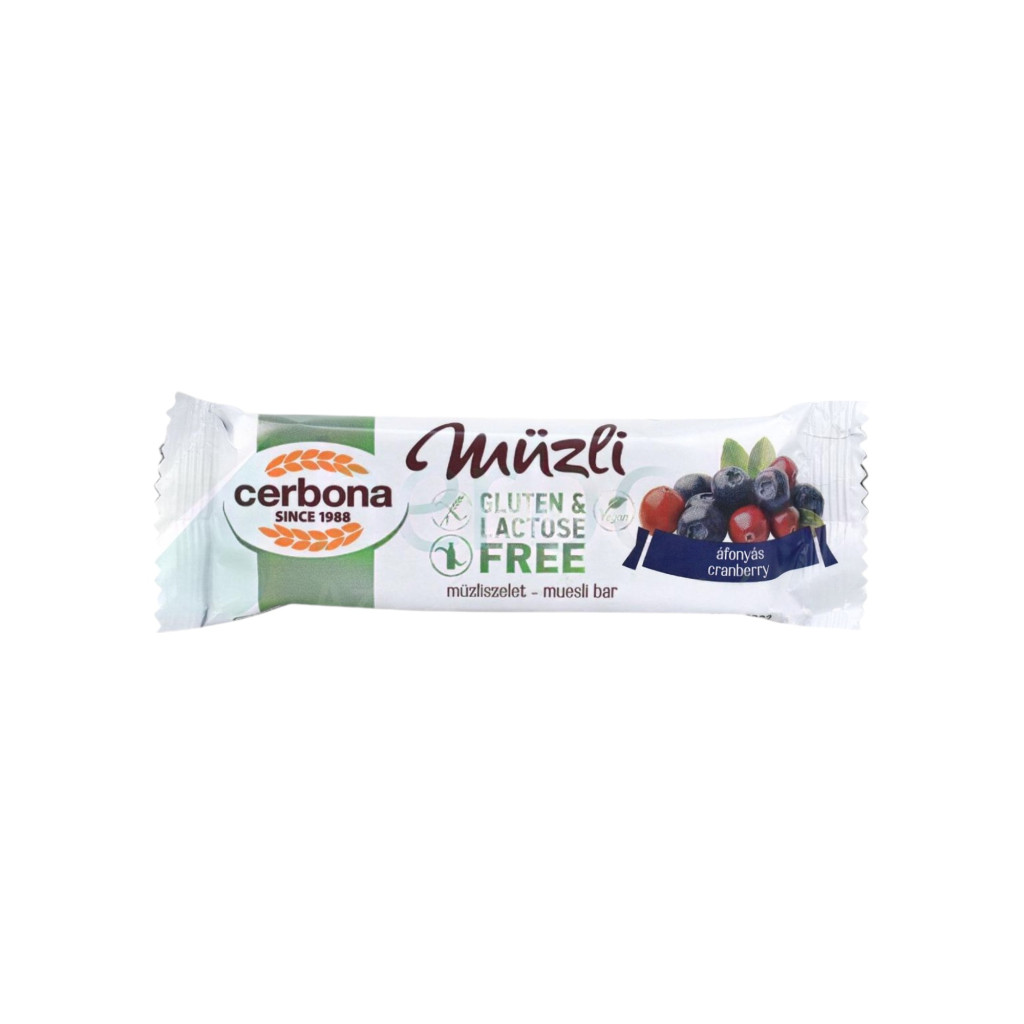 Cerbona Scheibe glutenfrei mit Cranberries 35 g