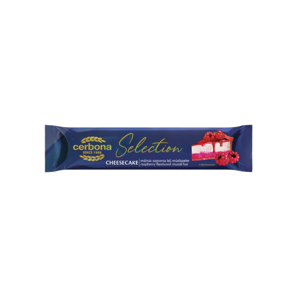 Cerbona szelet selection málnás sajttorta 22 g