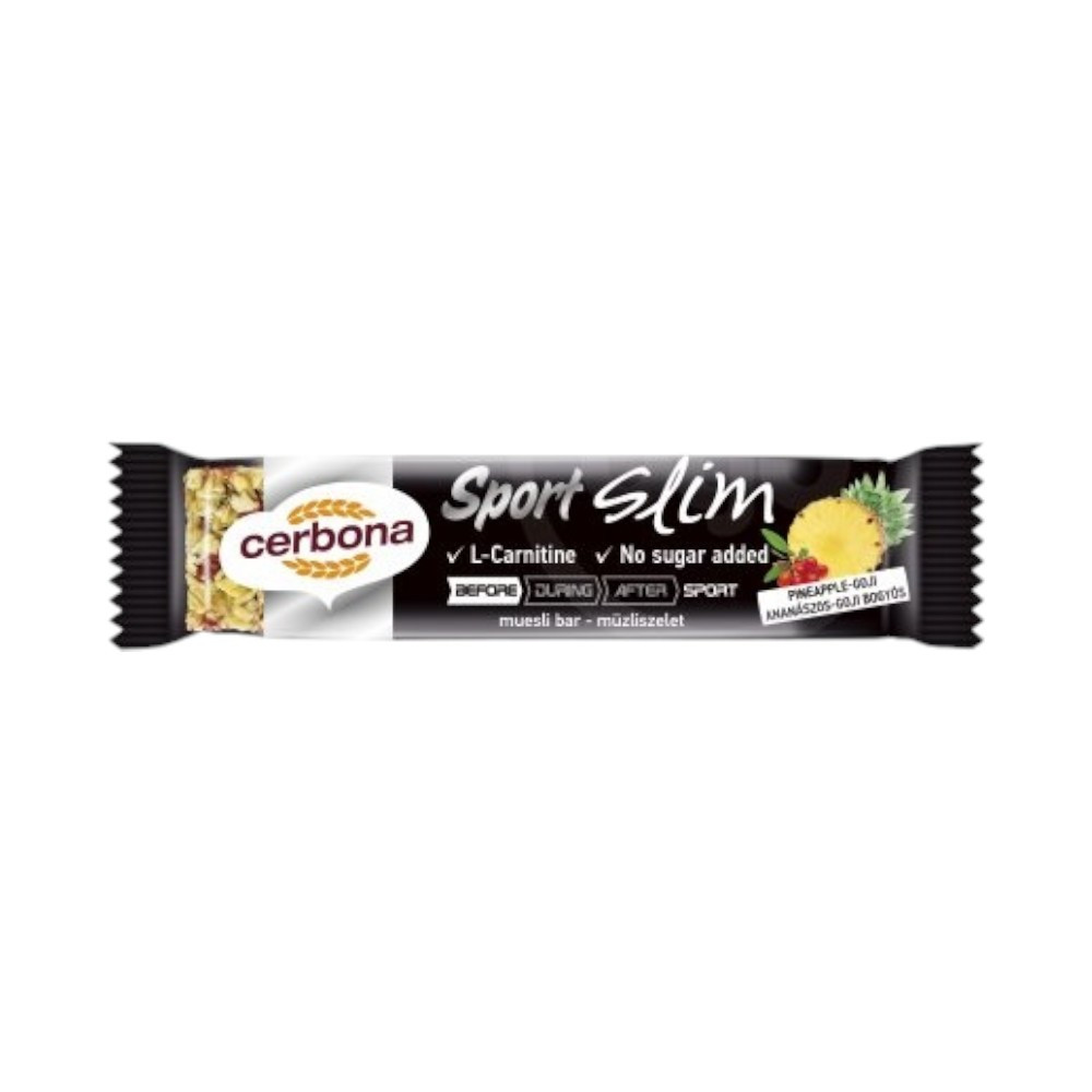 Plasterek Cerbona slim z ananasem i jagodami goji 35 g