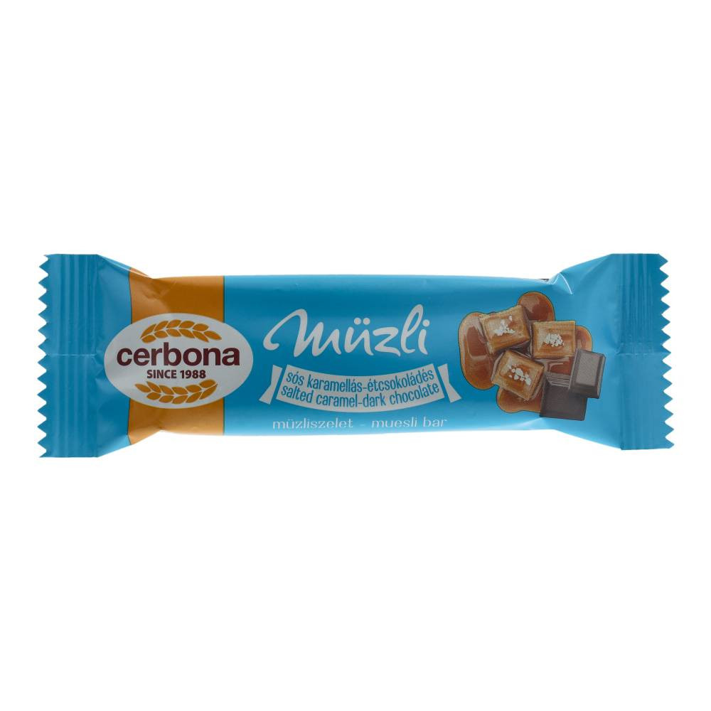 Cerbona szelet sós karamellás-étcsokoládés 20 g
