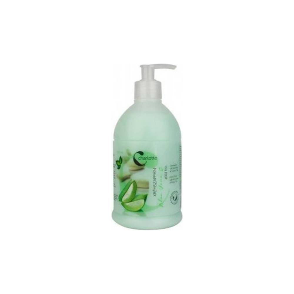 Charlotte krémszappan aloe vera-zöld tea kivonattal 500 ml