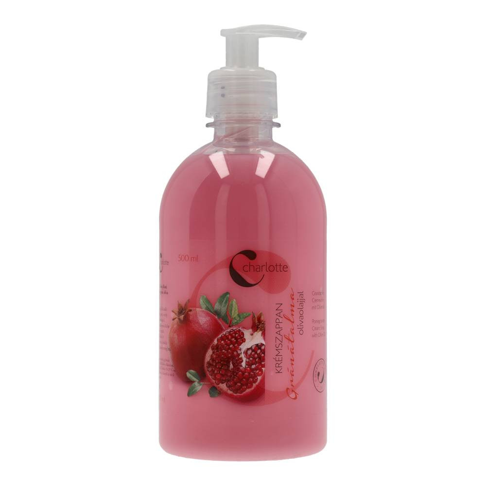 Charlotte Cremeseife mit Granatapfel und Olivenöl 500 ml