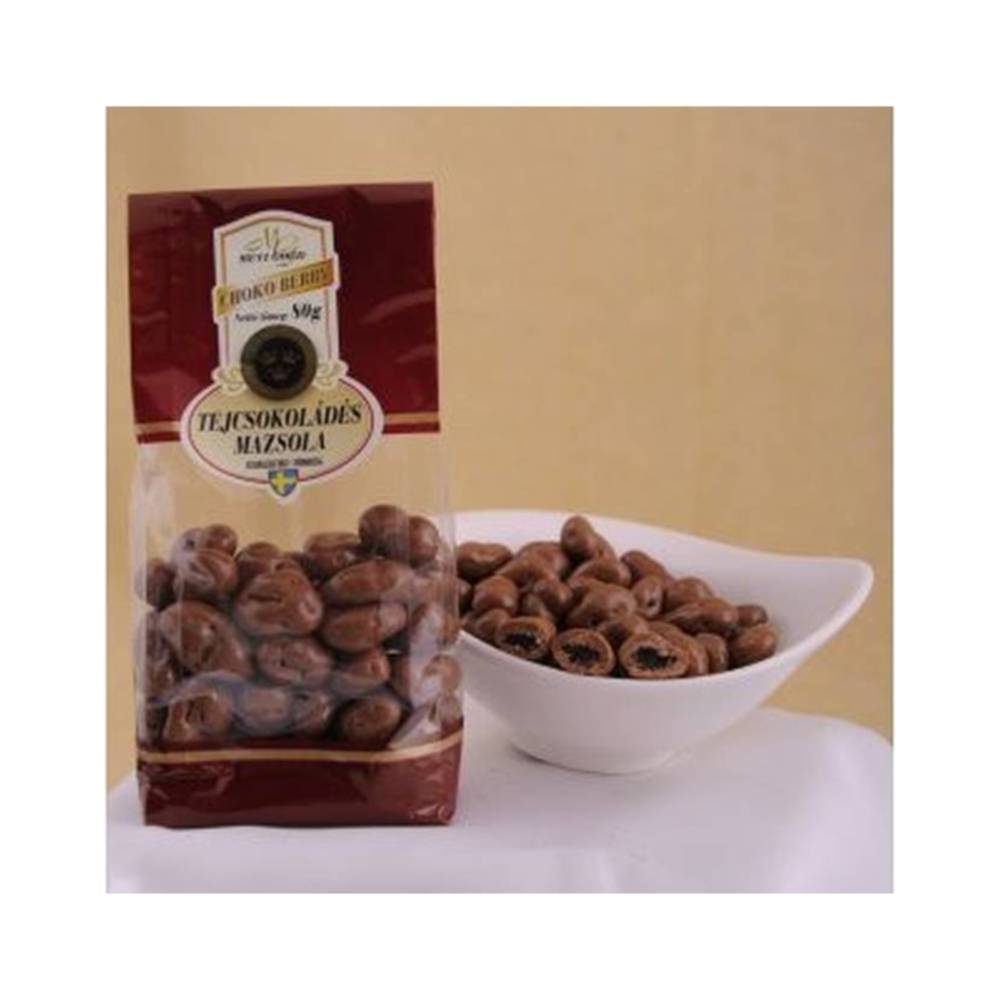 Mléčná čokoláda s rozinkami 80 g