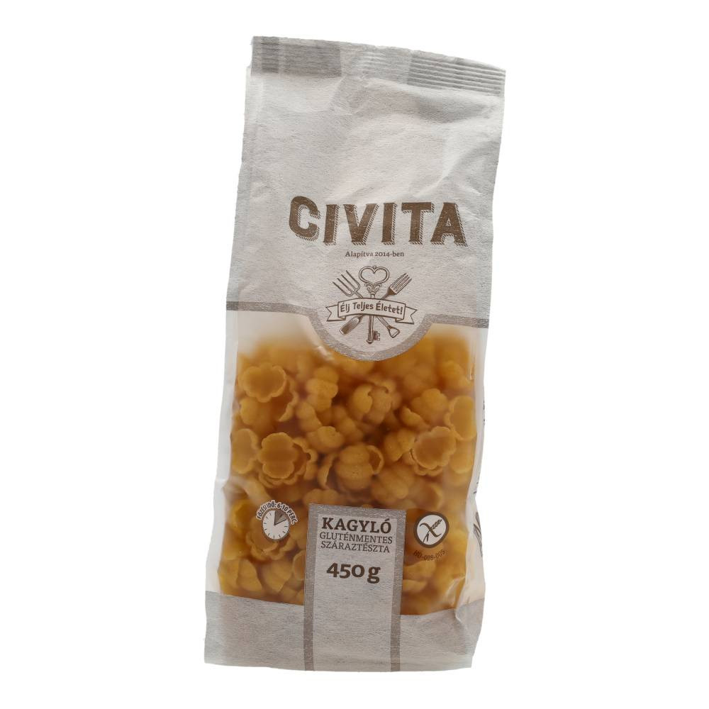Civita kukorica száraztészta kagyló 450 g