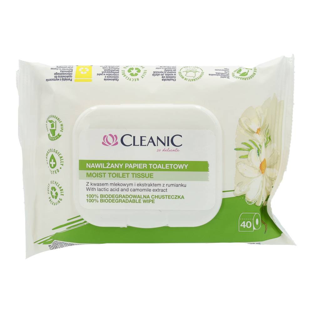 CLEANIC NEDVES KAMILLA TOALETTKENDŐ 40 db