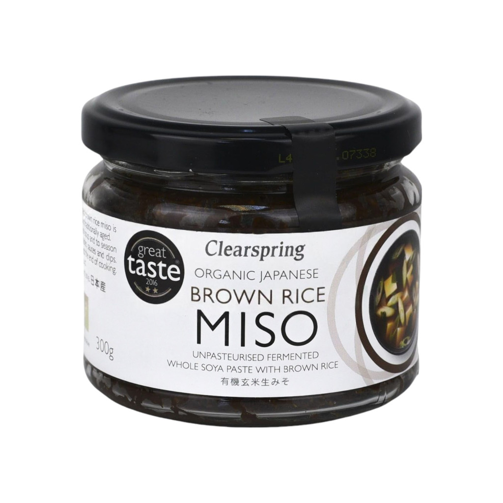 Clearspring bio miso barnarizsből üveges 300 g