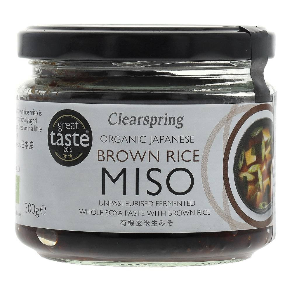 Clearspring Bio Miso Barnarizsből Üveges 300 g