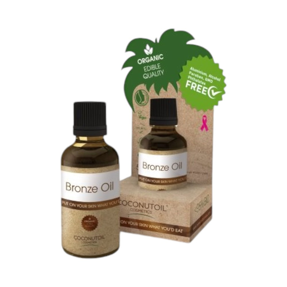 Bio-Bronzeöl-Kosmetik mit Kokosöl - Bronzöl 95 ml