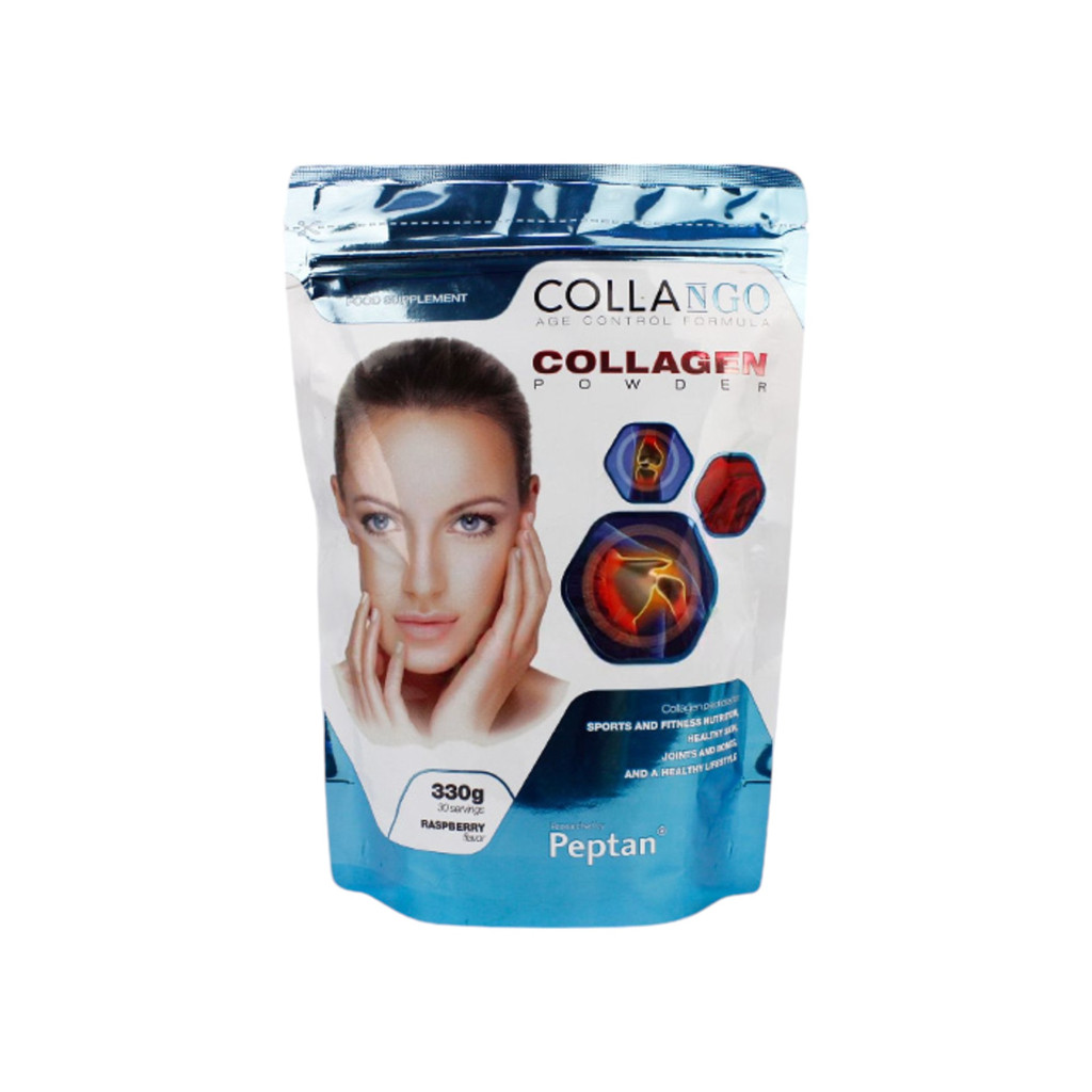 Collango collagen por málnás ízű 330 g