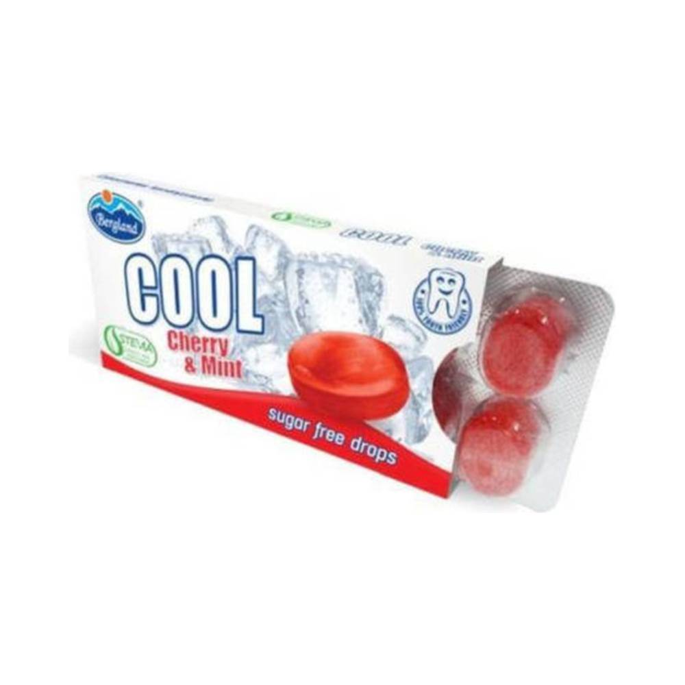 Cool cherry&amp;mint meggy-mentol ízű cukormentes cukorka 16 g