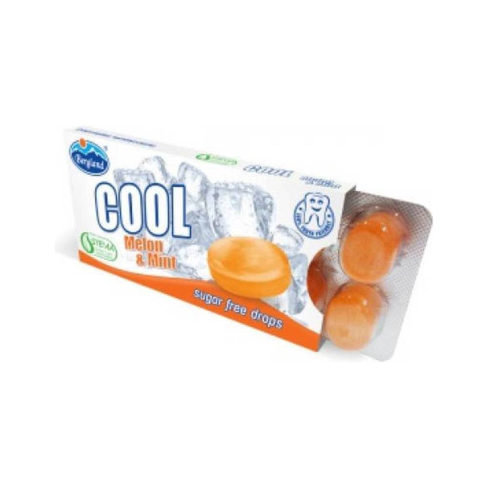 Cool melon&amp;ampampampmint sárgadinnye-mentol ízű cukormentes cukorka 16 g