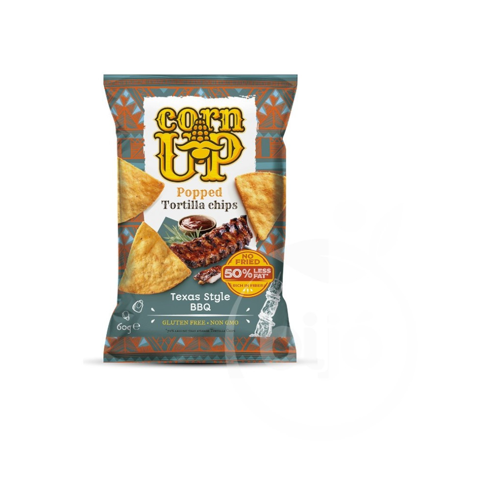 Corn Up tortilla chips barbecue ízű 60 g