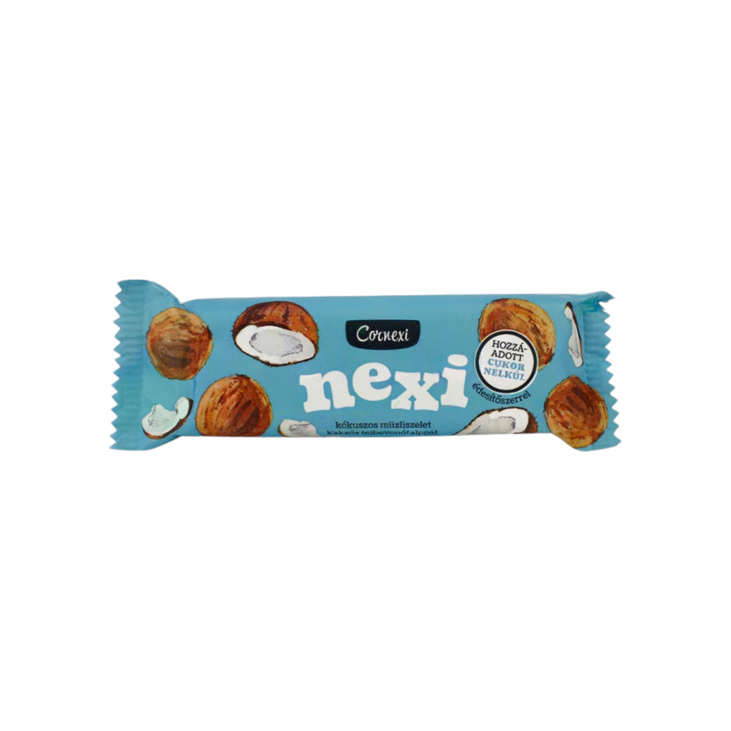 Cornexi nexi müsli tyčinka s kokosem a kakaovou mléčnou polevou, 25 g