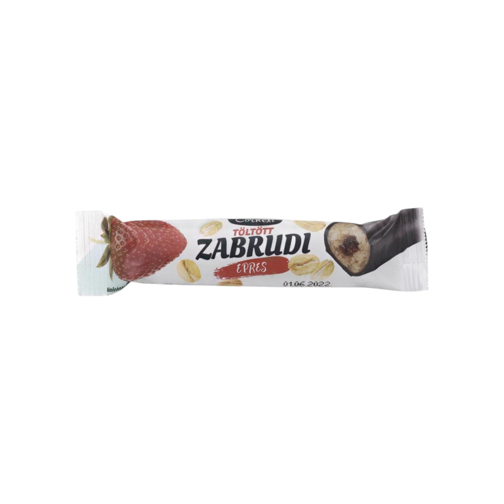 Cornexi Keks gefüllt mit Erdbeermarmelade und überzogen mit Kakao 30 g