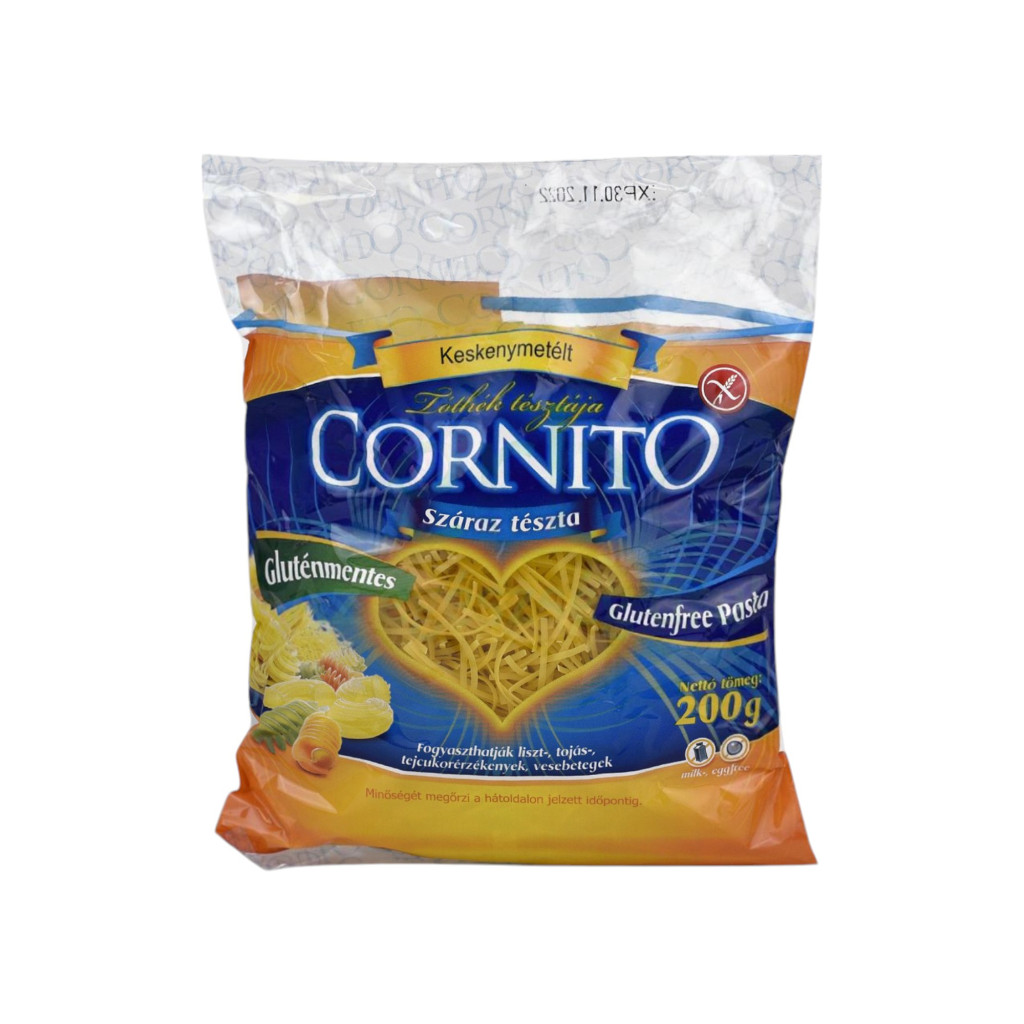 Bezglutenowa makaron Cornito, cienkie makaroniki, 200 g