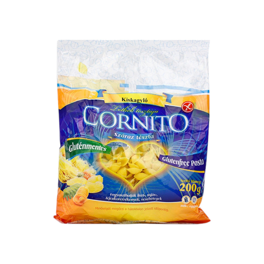 Bezlepková těstovina Cornito, malé mušle, 200 g