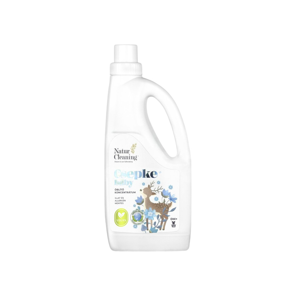 CZYSZCZĄCY ŚRODEK DO KĄPIELI DLA NIEMOWLĄT CSEPKE 0M+ 1000 ml