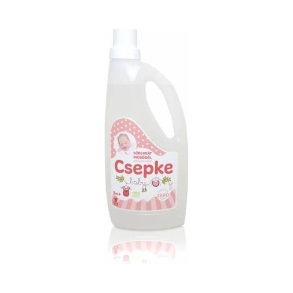 Csepke Baby hautfreundliches Waschgel mit Babypuderduft 3m+ 4000 ml