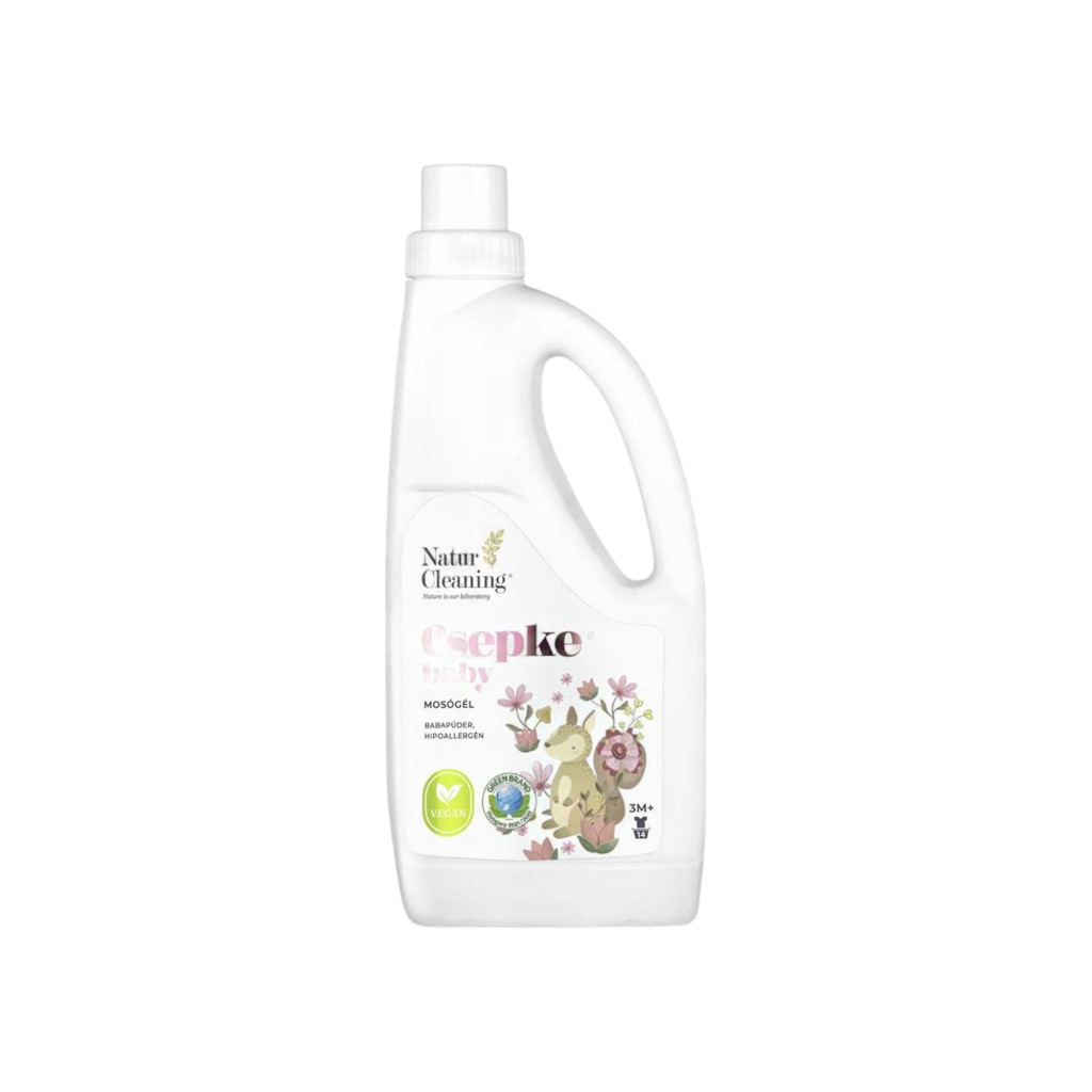 Gel na praní Csepke Baby s vůní dětského pudru 3m+ 1000 ml