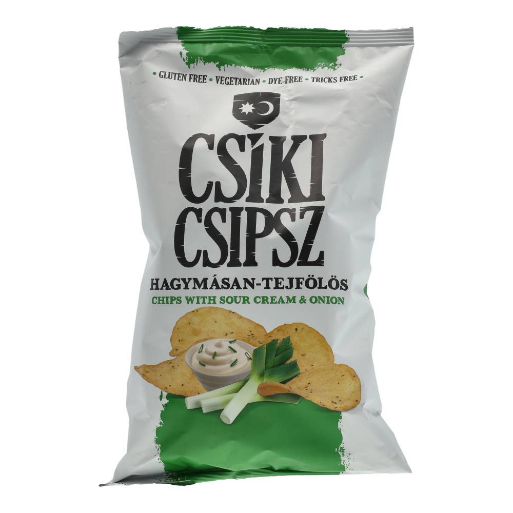 Csíki Csipsz hagymásan-tejfölös 100 g
