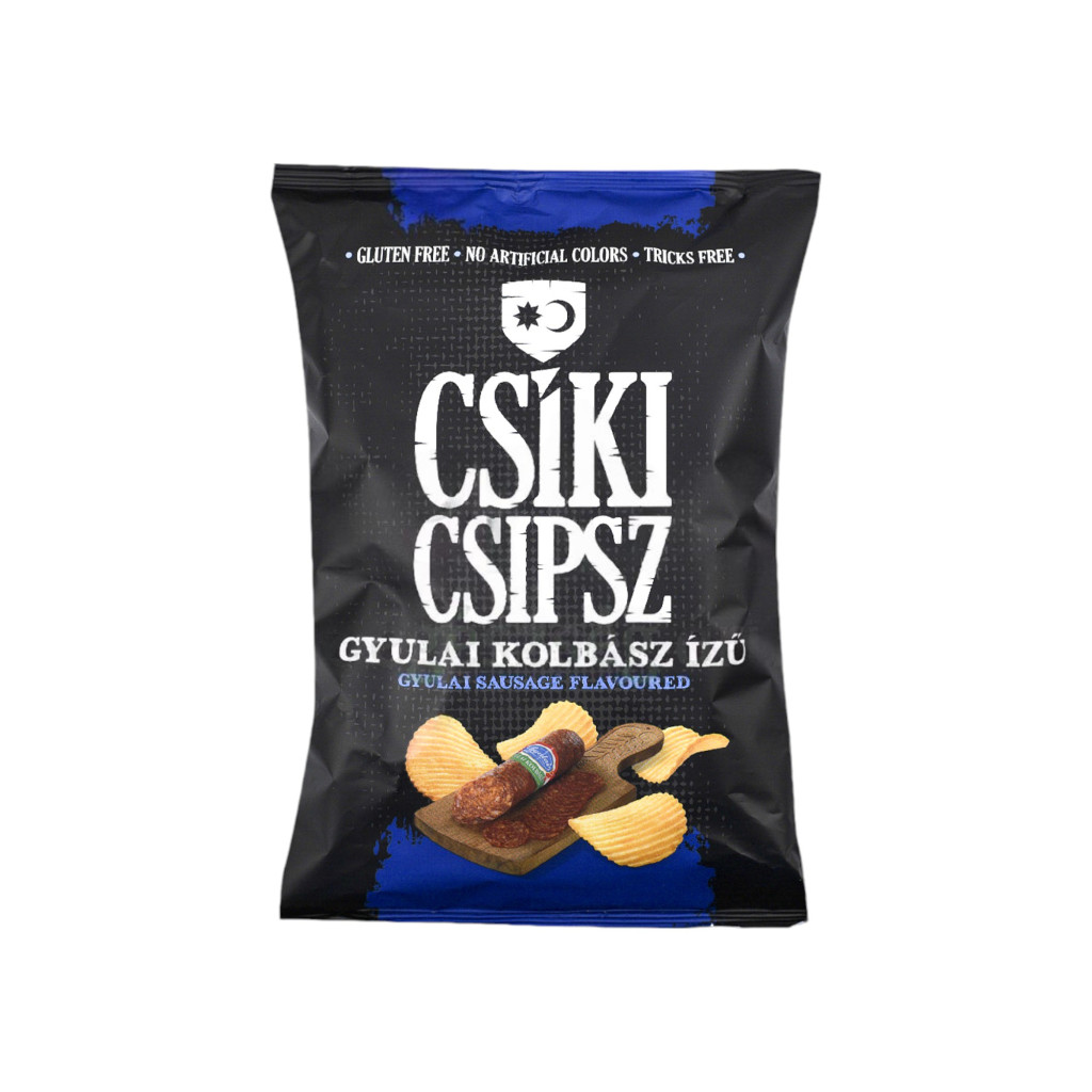 Csíki Csipsz prémium gyulai kolbászos 50 g