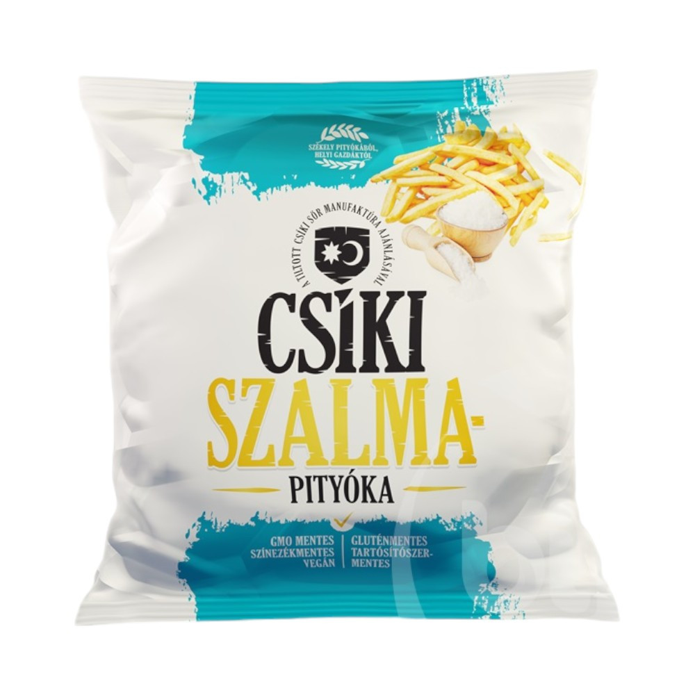 Csíki Csipsz szalmapityóka parajdi sós 70 g