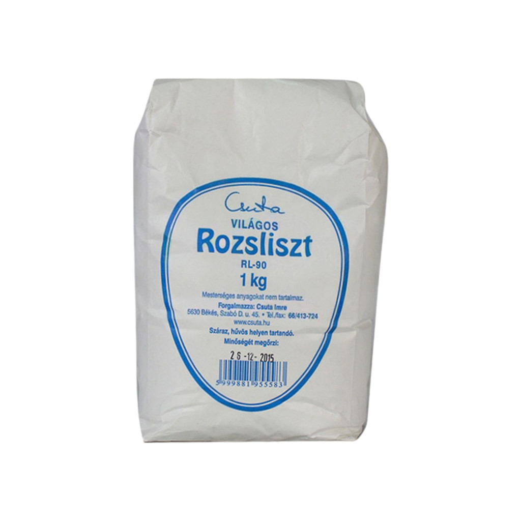 Csuta világos rozsliszt rl-90 1000 g