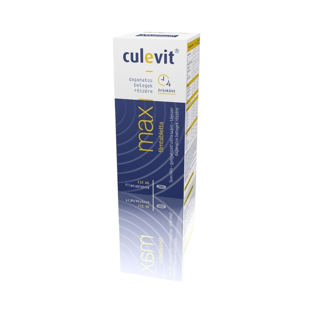 Culevit Max comprimate de film special, supliment alimentar, 112 buc.
