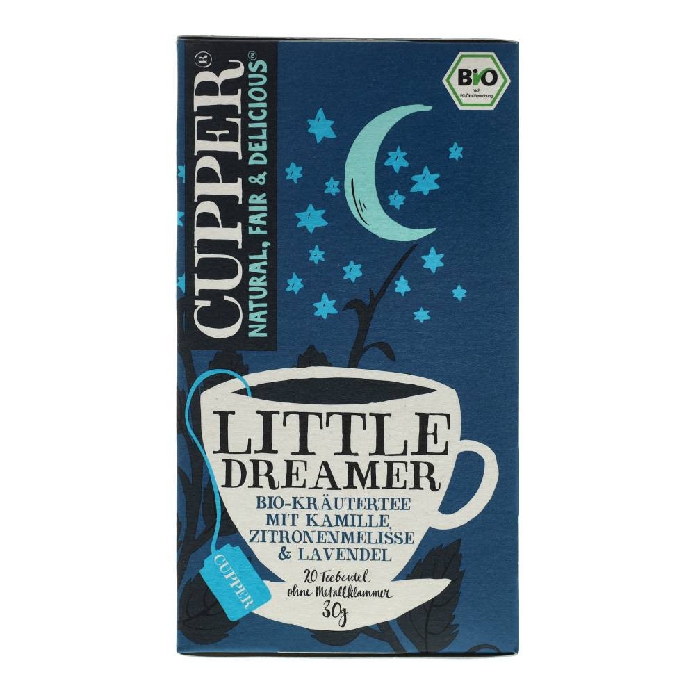 Cupper bio little dreamers nyugtató tea 20 db 30 g
