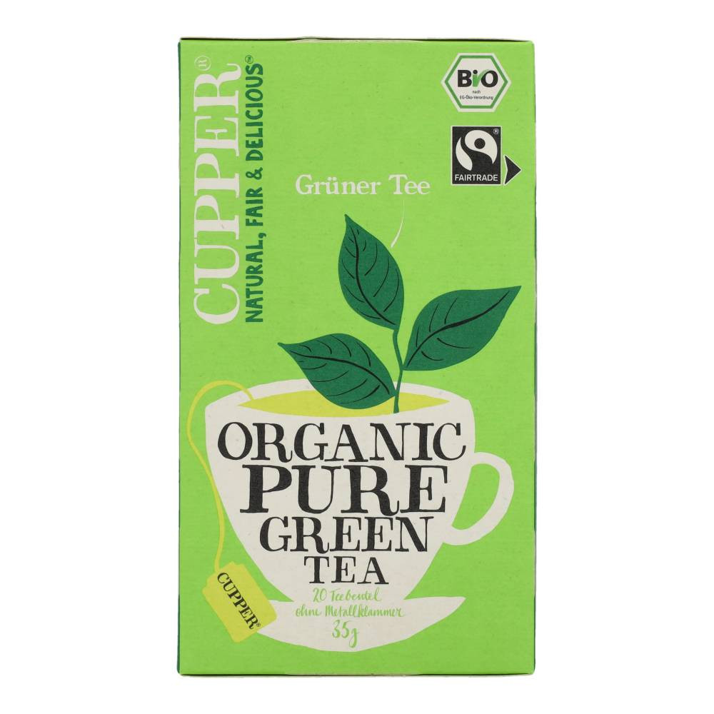 Cupper bio zöld tea 20 db 35 g