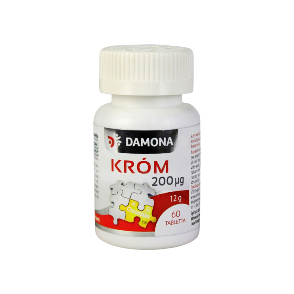 DAMONA SZERVES KRÓM TABLETTA 60 db
