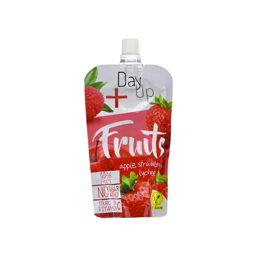 Jablečné pyré Day Up s hruškou, kiwi a vitaminem C 100 g