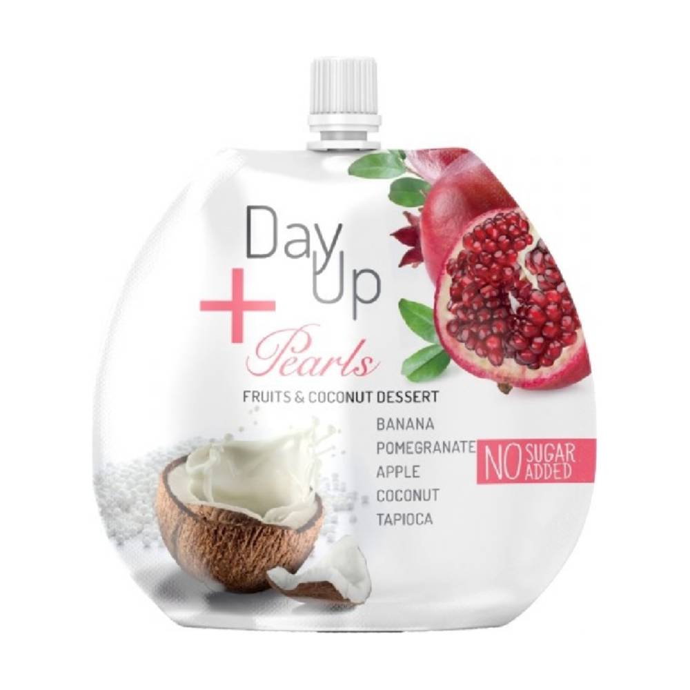 Dzień Up perły granatu i bananowego musu owocowego 100 g