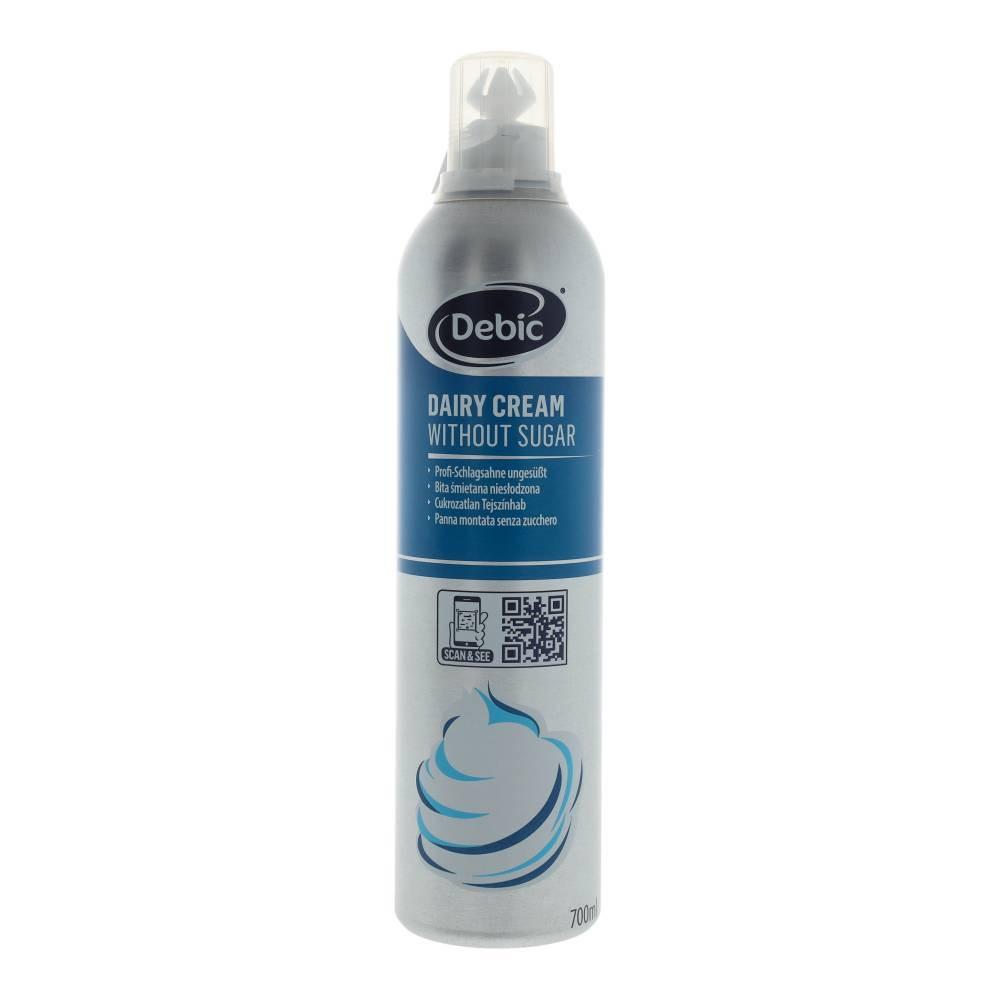 Debic cukormentes tejszínhab spray 700 ml