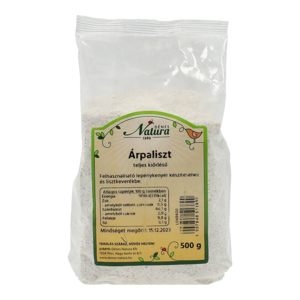 Den-Natura Barley Flour 500 g